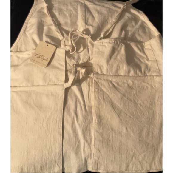 FREE PEOPLE ~James Linen Top (NWT) - Picture 5 of 14